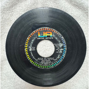 1960 UA Record 45 RPM Don Costa “Never On Sunday”